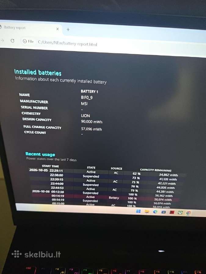 Msi Gt76 Titan - nuotraukos Nr. 10