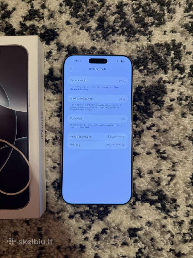 iPhone 16 Pro Max 256gb - nuotraukos Nr. 7