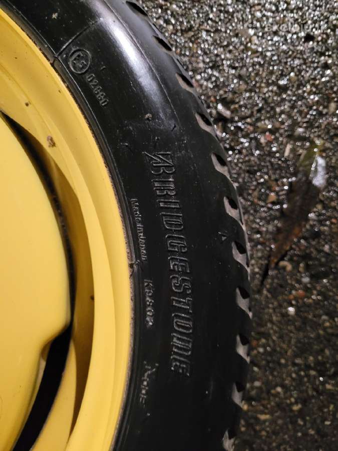 Subaru atsarginis ratas T135/70 R16 5x100 - nuotraukos Nr. 2