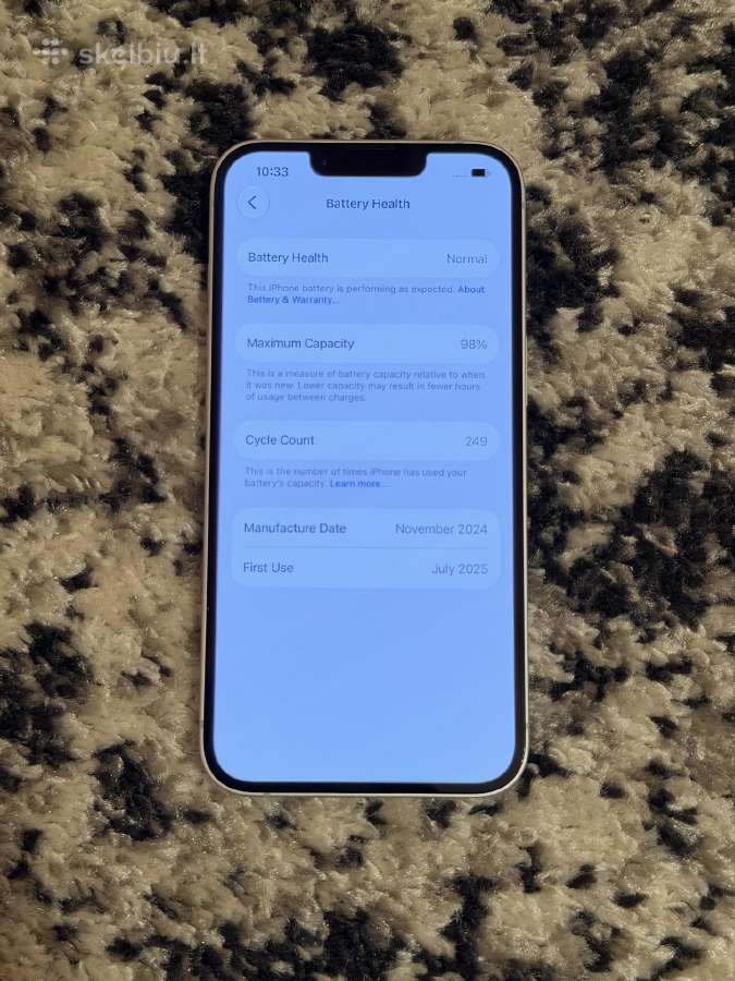 iPhone 16e 128gb - nuotraukos Nr. 8