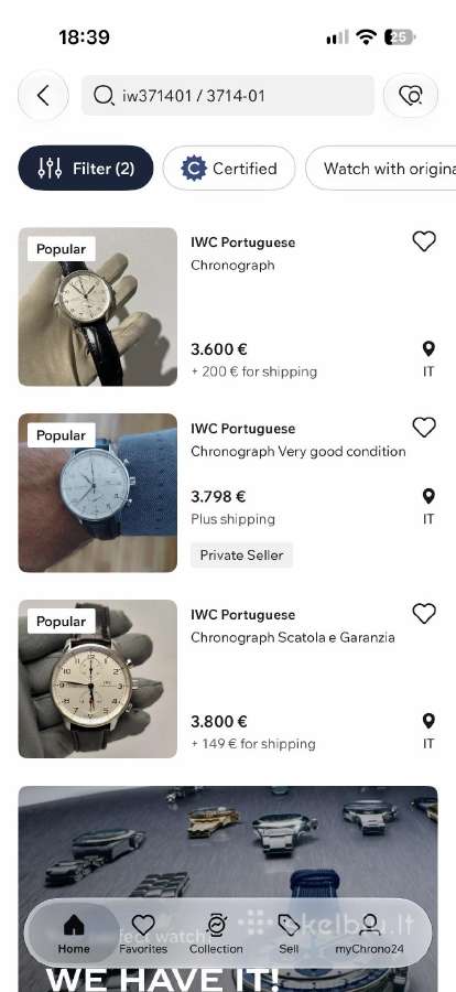 Iwc Portugieser Chronograph - nuotraukos Nr. 28