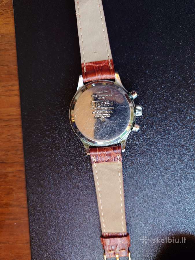 Laikrodis Poljot 3133 Chronografas - nuotraukos Nr. 2