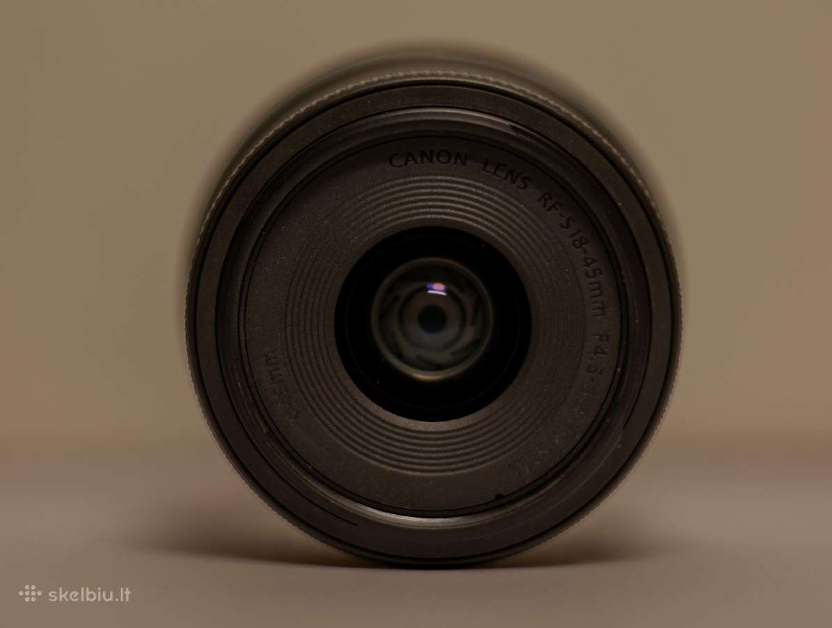 Canon Rf-s 18-45mm F 4.5-6.3 Is Stm - nuotraukos Nr. 3