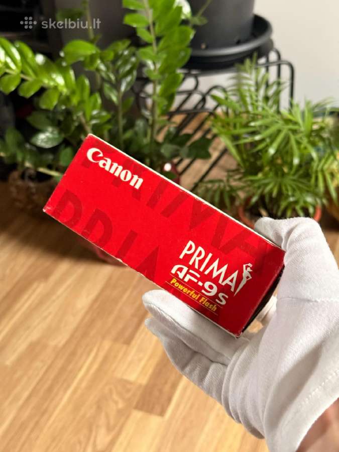 Naujas Canon Prima Af-9s su originalia dėžte - nuotraukos Nr. 5