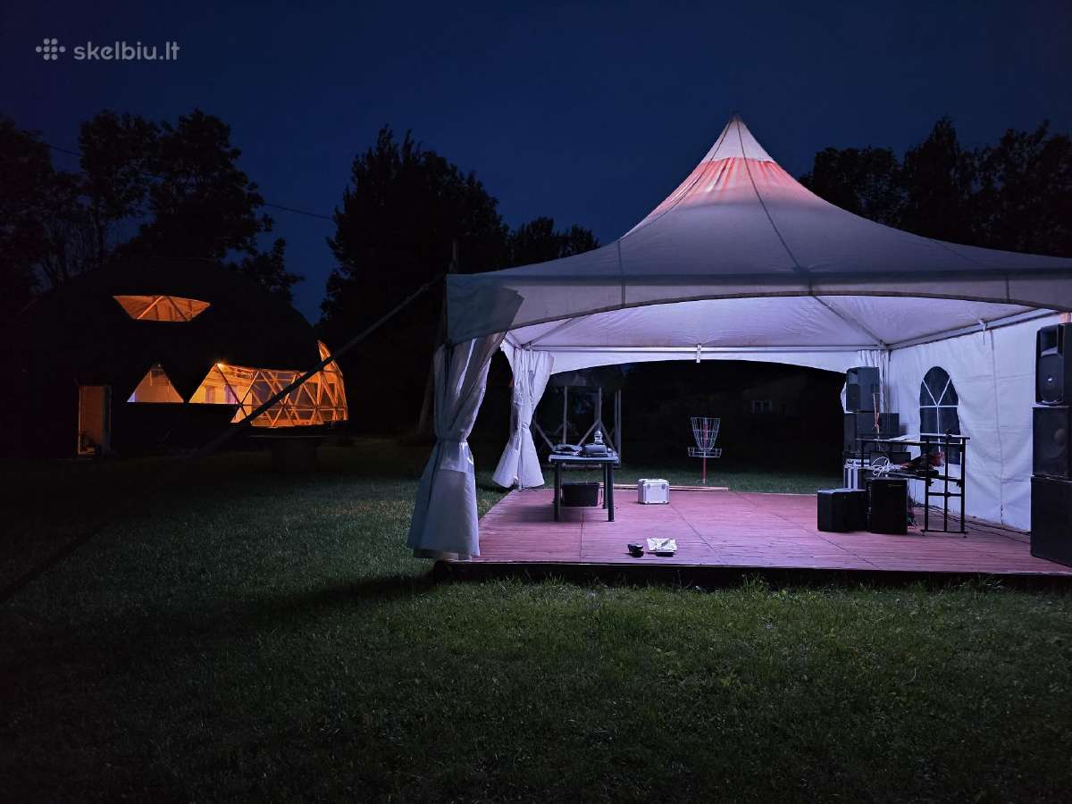 Pagoda 6x6m pardavimui, pridedu grindis. - nuotraukos Nr. 4