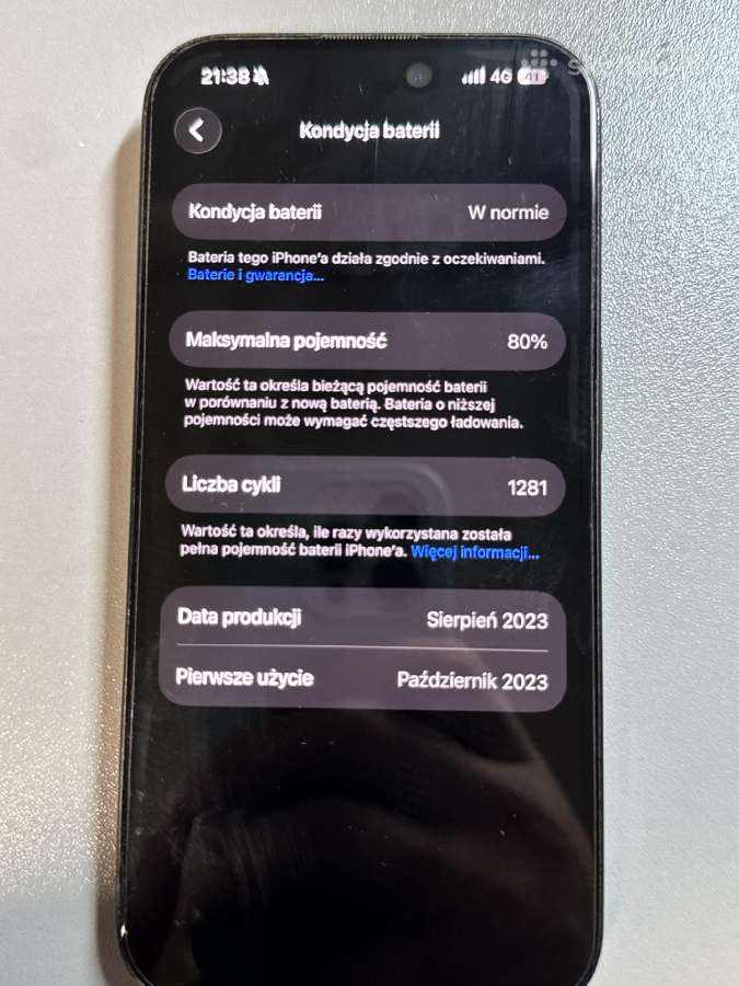 iPhone 15 pro 128gb - nuotraukos Nr. 3