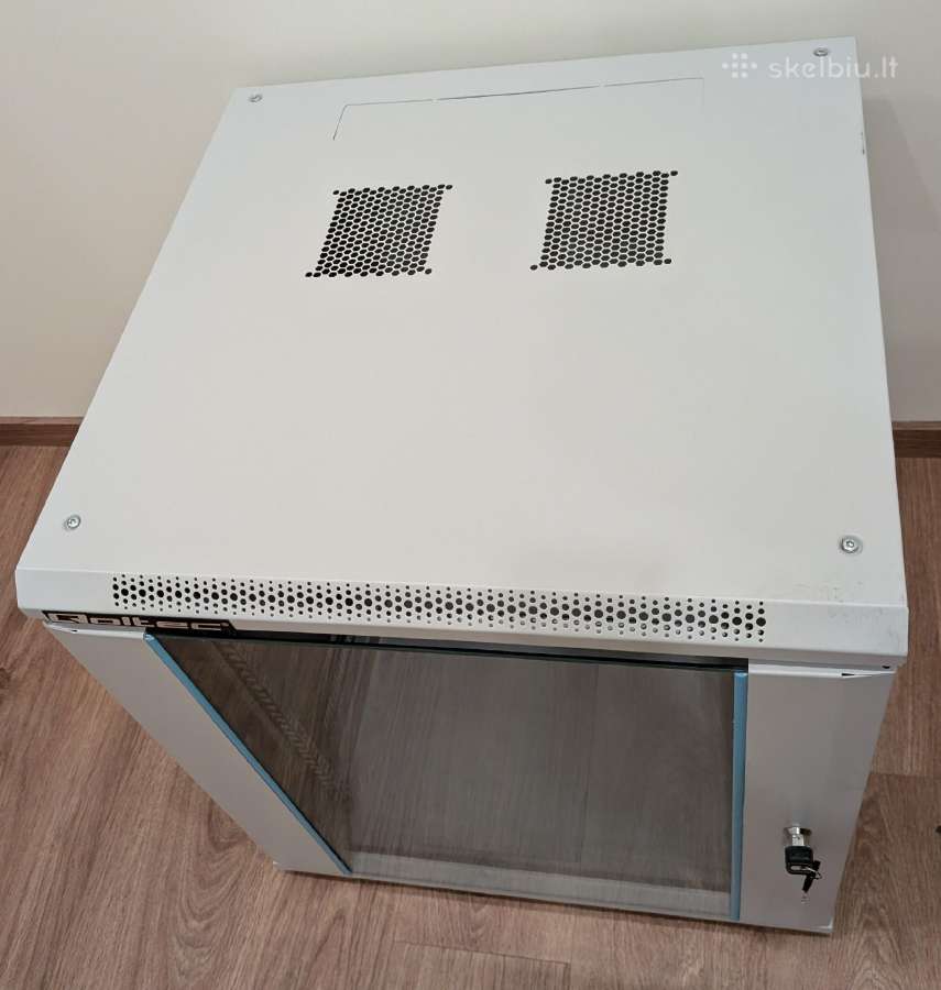 Qoltec 54487 Rack cabinet 19inch 12u; 89 € - nuotraukos Nr. 2