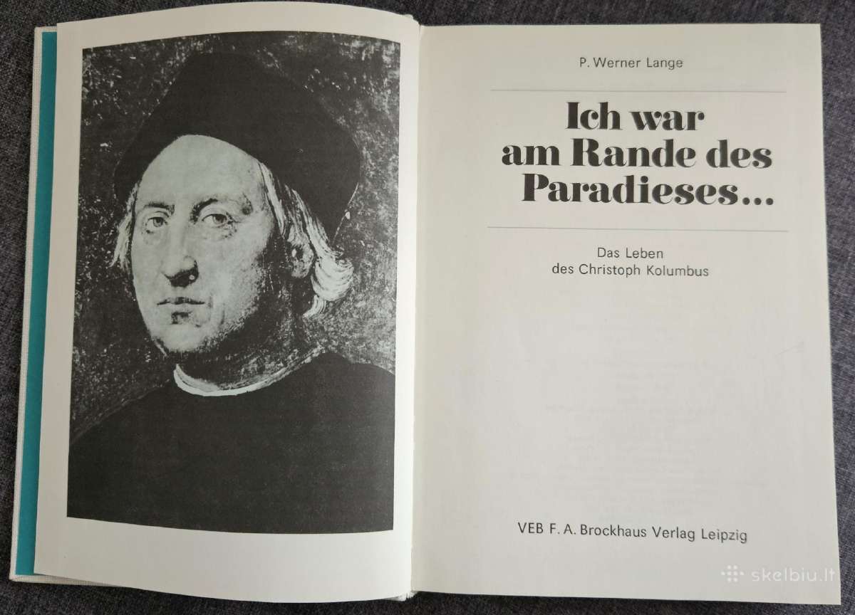 Knyga P. Werner Lange ''Ich War.'' Vokiečių k. - nuotraukos Nr. 3