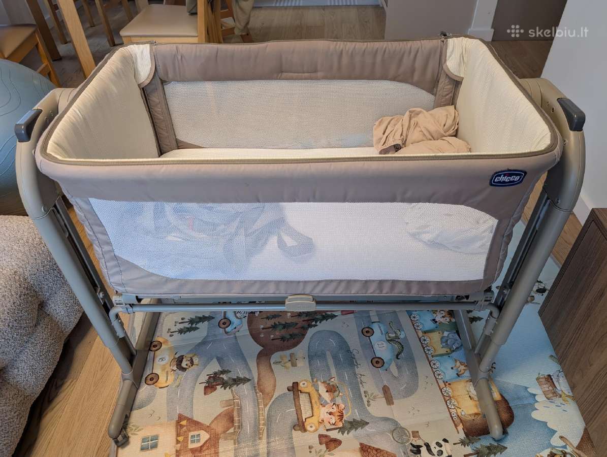 Pristatoma lovytė Chicco Next2me Magic - nuotraukos Nr. 7