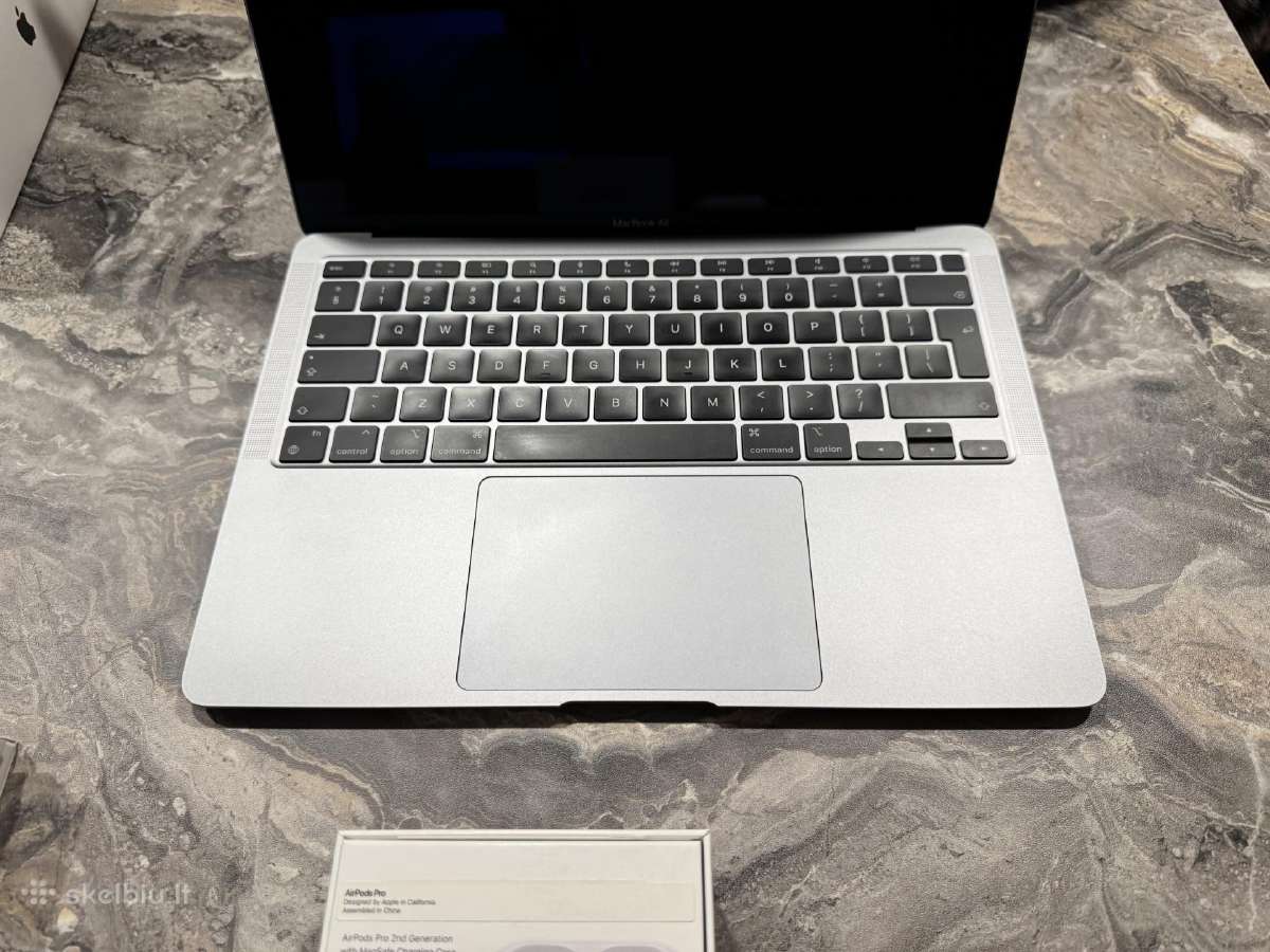 Apple MacBook Air M1 2021/8gb/512gb 13 Space Gray - nuotraukos Nr. 6