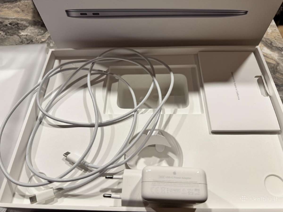 Apple MacBook Air M1 2021/8gb/512gb 13 Space Gray - nuotraukos Nr. 9