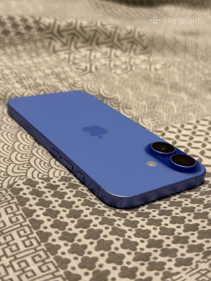 iPhone 16 128gb Ultramarine - nuotraukos Nr. 5