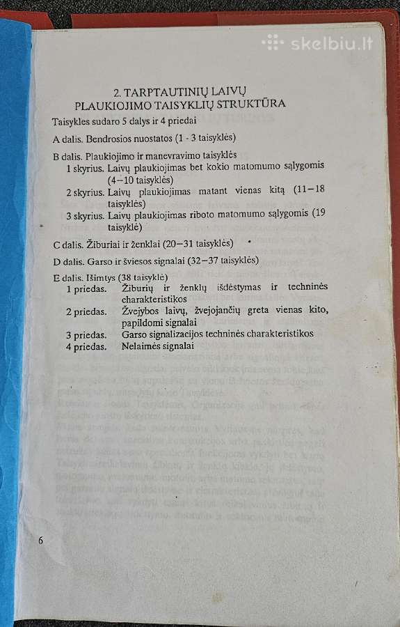 Tarptautinės laivų plaukiojimo taisyklės - nuotraukos Nr. 2