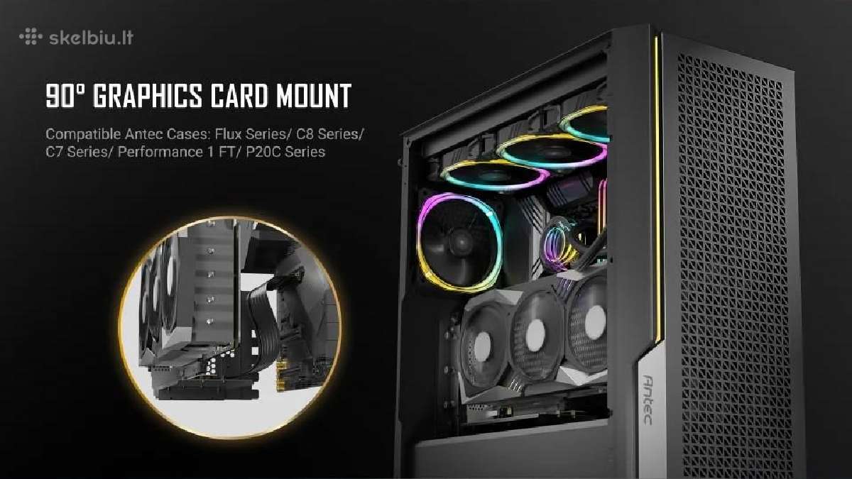 Antec vertikalus Gpu laikiklis - nuotraukos Nr. 5