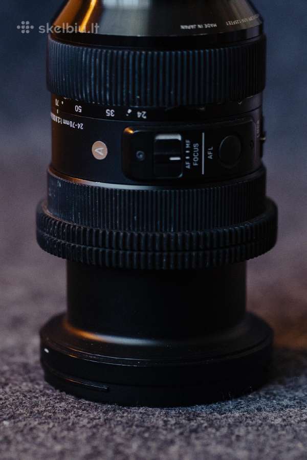 Sigma Art 24-70 f2.8 Sony E-mount objektyvas - nuotraukos Nr. 3