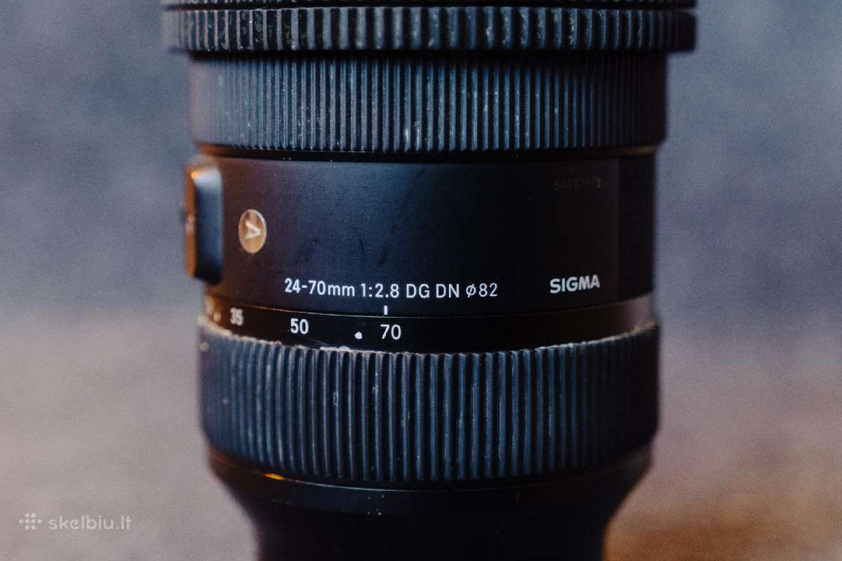 Sigma Art 24-70 f2.8 Sony E-mount objektyvas - nuotraukos Nr. 5