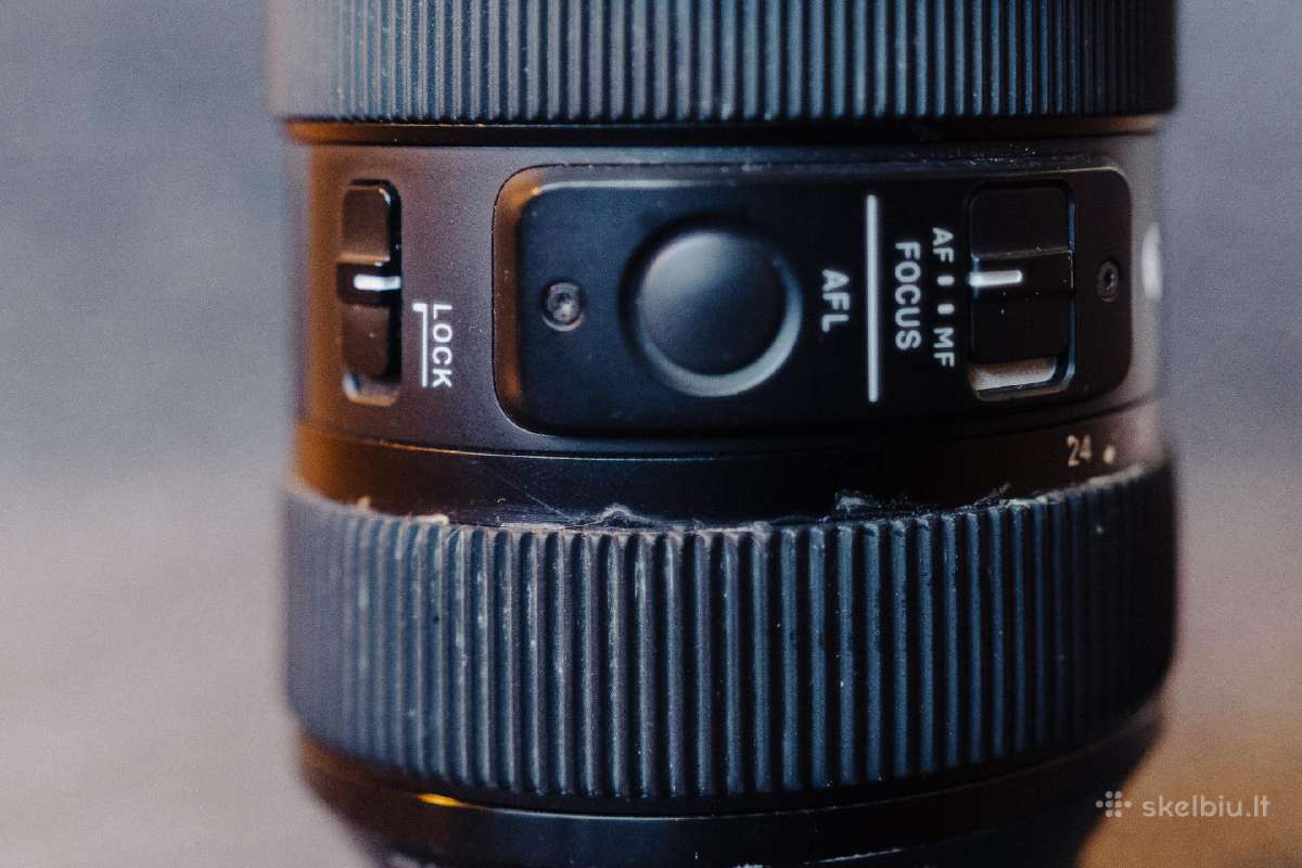 Sigma Art 24-70 f2.8 Sony E-mount objektyvas - nuotraukos Nr. 6