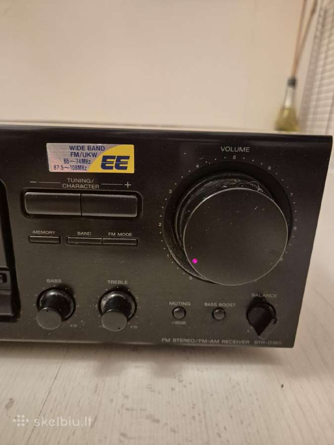 Sony Str-d365 stereo stiprintuvas - nuotraukos Nr. 4