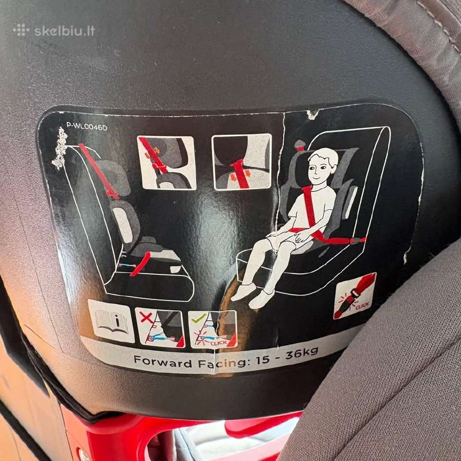 Automobilinė Kėdutė Joie Trillo Lx 15-36 Kg - nuotraukos Nr. 3
