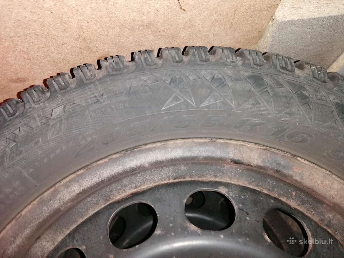 Dovanoju žiemines padangas 205x55r16 4vnt - nuotraukos Nr. 3