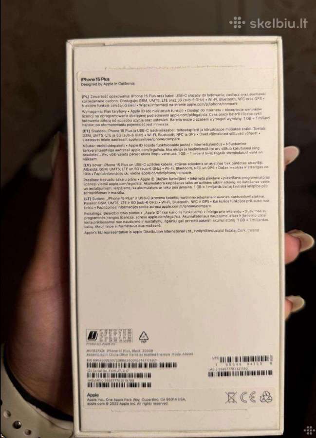iPhone 15 plus - nuotraukos Nr. 2