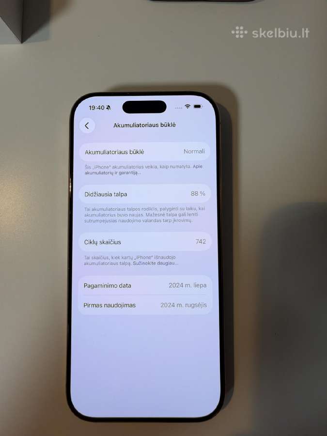 iPhone 16 pro - nuotraukos Nr. 4