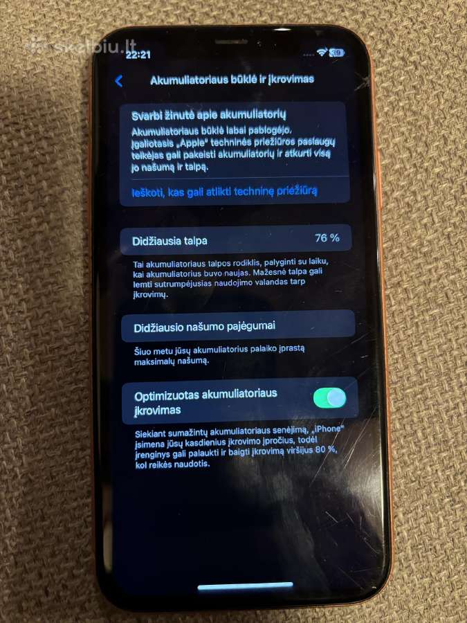 iPhone Xr 64gb - nuotraukos Nr. 5
