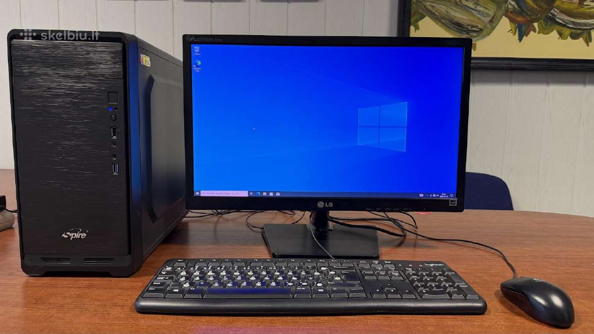 Pilni kompiuterių komplektai. i5 SSD 24" - nuotraukos Nr. 3