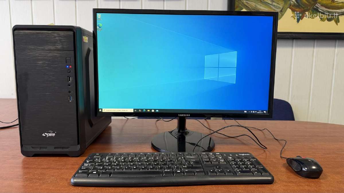 Pilni kompiuterių komplektai. i5 SSD 24" - nuotraukos Nr. 13