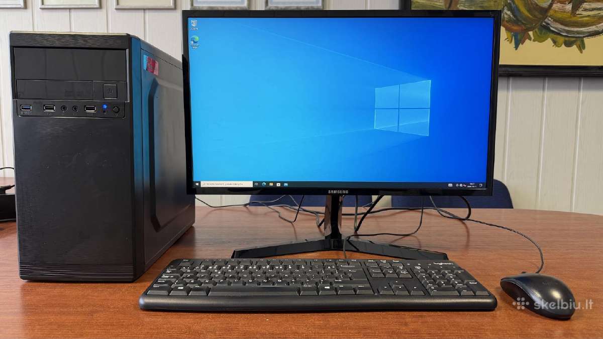 Pilni kompiuterių komplektai. i5 SSD 24" - nuotraukos Nr. 15