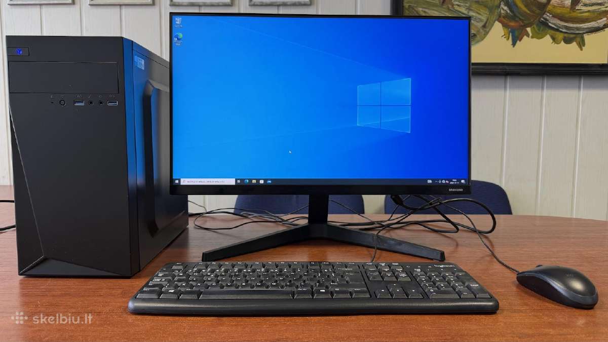 Pilni kompiuterių komplektai. i5 SSD 24" - nuotraukos Nr. 19