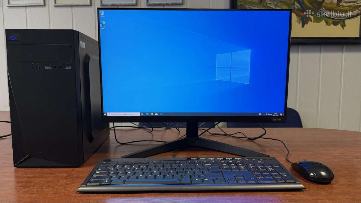 Pilni kompiuterių komplektai. i5 SSD 24" - nuotraukos Nr. 23