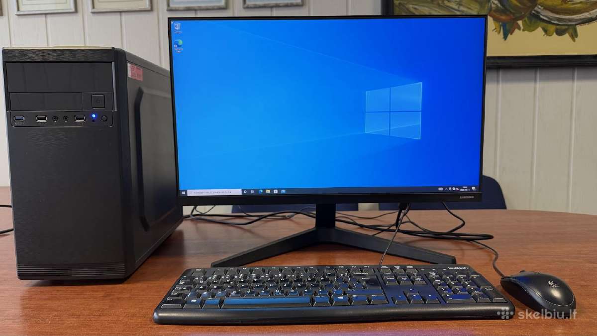 Pilni kompiuterių komplektai. i5 SSD 24" - nuotraukos Nr. 25