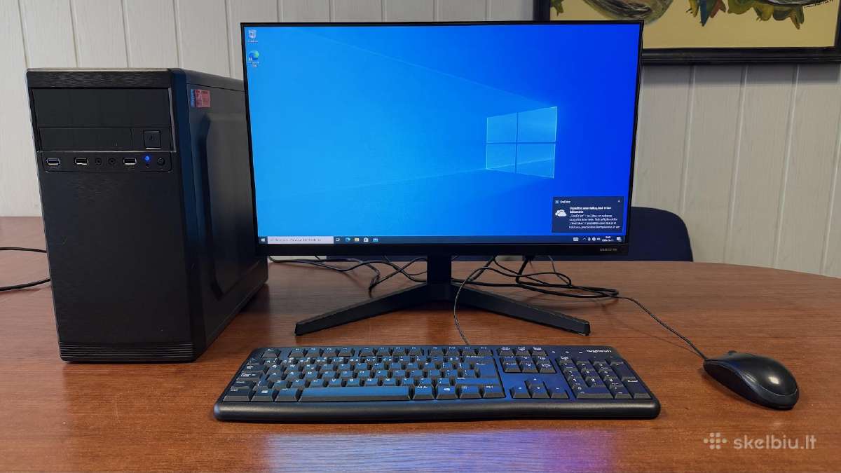 Pilni kompiuterių komplektai. i5 SSD 24" - nuotraukos Nr. 27