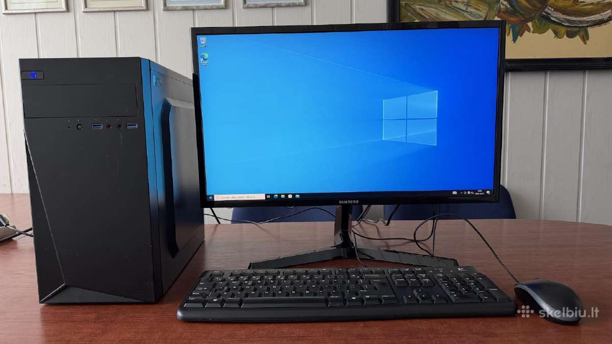 Pilni kompiuterių komplektai. i5 SSD 24" - nuotraukos Nr. 31