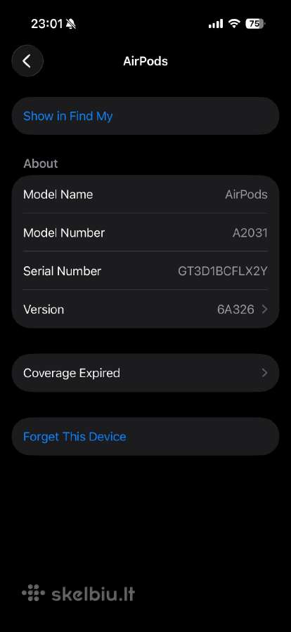 Airpods 2gen(su defektu) - nuotraukos Nr. 2
