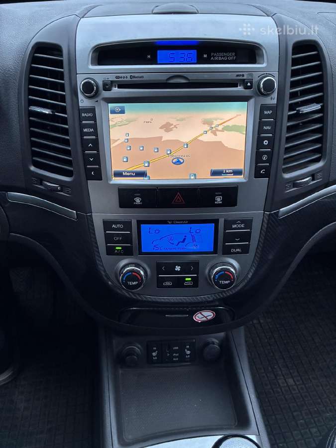Hyundai Santa Fe 4wd 2011m. 2,2 dyz. 145kw - nuotraukos Nr. 6