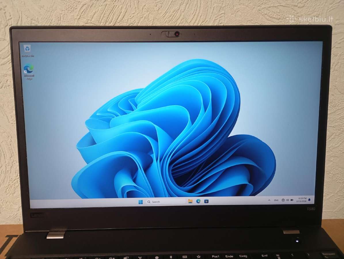 Lenovo Thinkpad T580 nešiojamas kompiuteris - nuotraukos Nr. 5