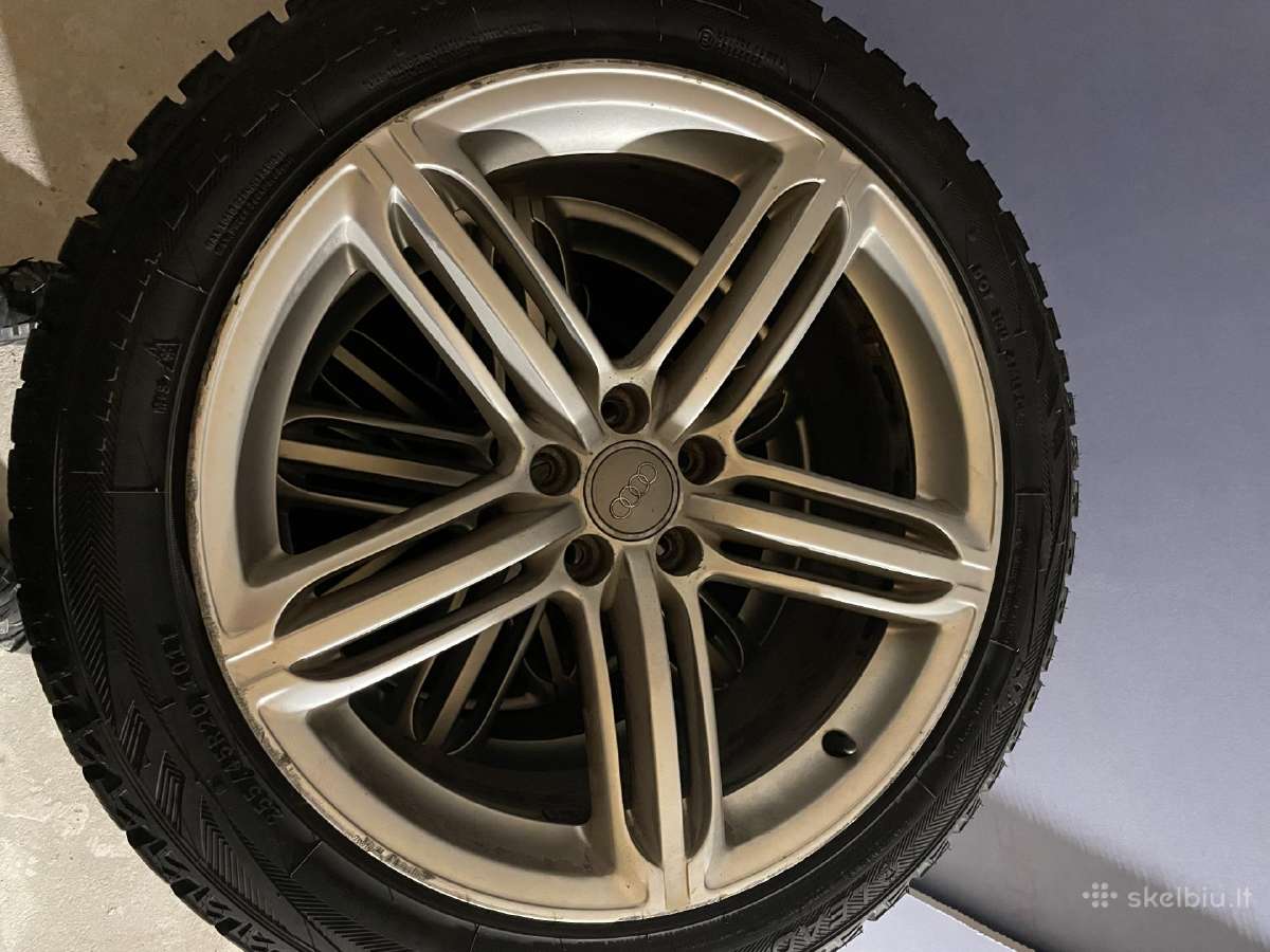 Audi Q5 ratlankiai su zieminemis padangomis - nuotraukos Nr. 2