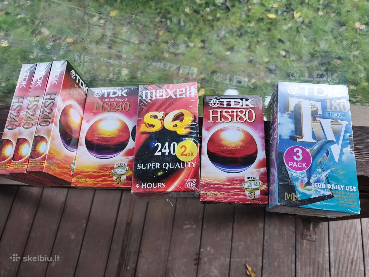 Naujos vhs kasetes - nuotraukos Nr. 2