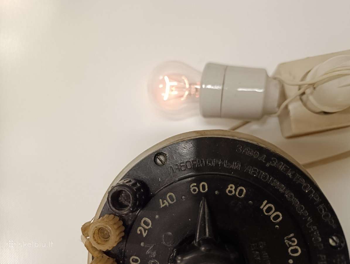 Transformatorius labaratorinis 0-240v2a - nuotraukos Nr. 5