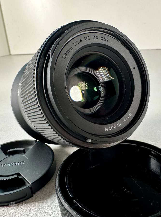 Sigma 30mm F1.4 Dc Dn Contemporary Canon Rf - nuotraukos Nr. 3