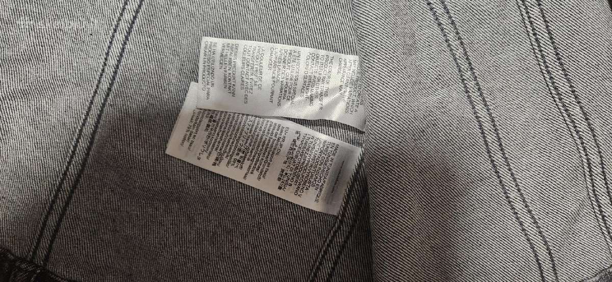 Calvin Klein pilka džinsinė mini suknelė - nuotraukos Nr. 7