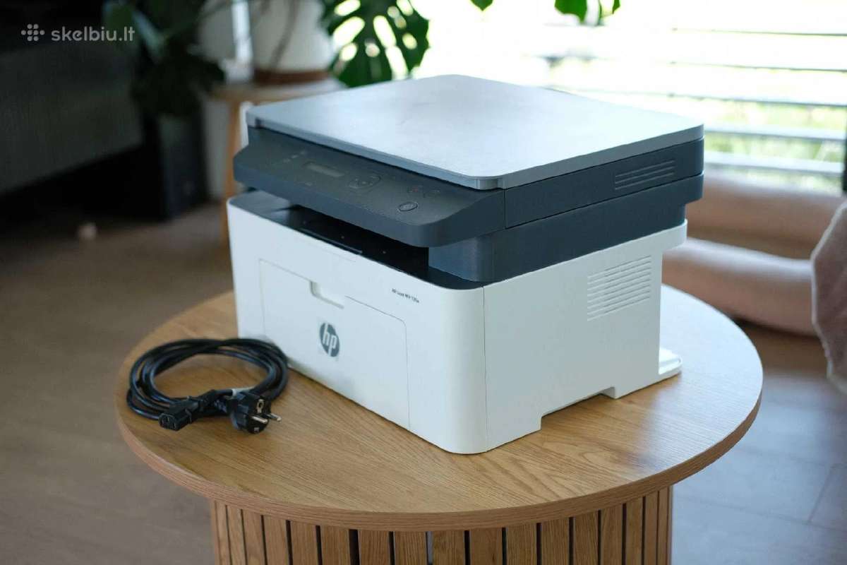 Hp Mfp 135w Wi-fi Lazerinis Spausdintuvas - nuotraukos Nr. 2