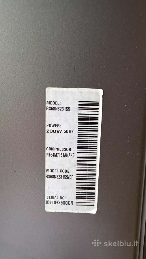 Šaldytuvas Samsung - nuotraukos Nr. 4