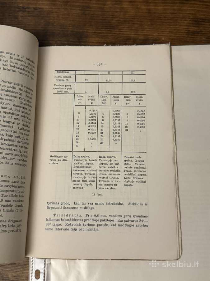 Chemijos skyrius. Universiteto darbai 1937 m. - nuotraukos Nr. 5