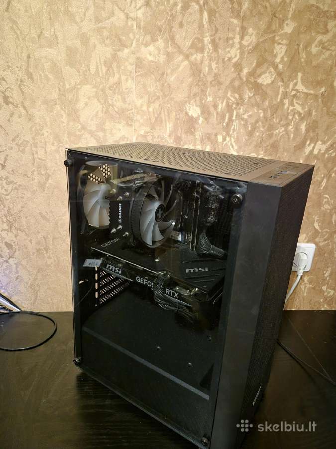 Pc Ryzen 7 5700x3d Rtx 4070 12gb 32gb - nuotraukos Nr. 6