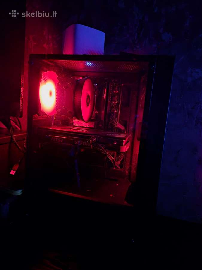 Pc Ryzen 7 5700x3d Rtx 4070 12gb 32gb - nuotraukos Nr. 8