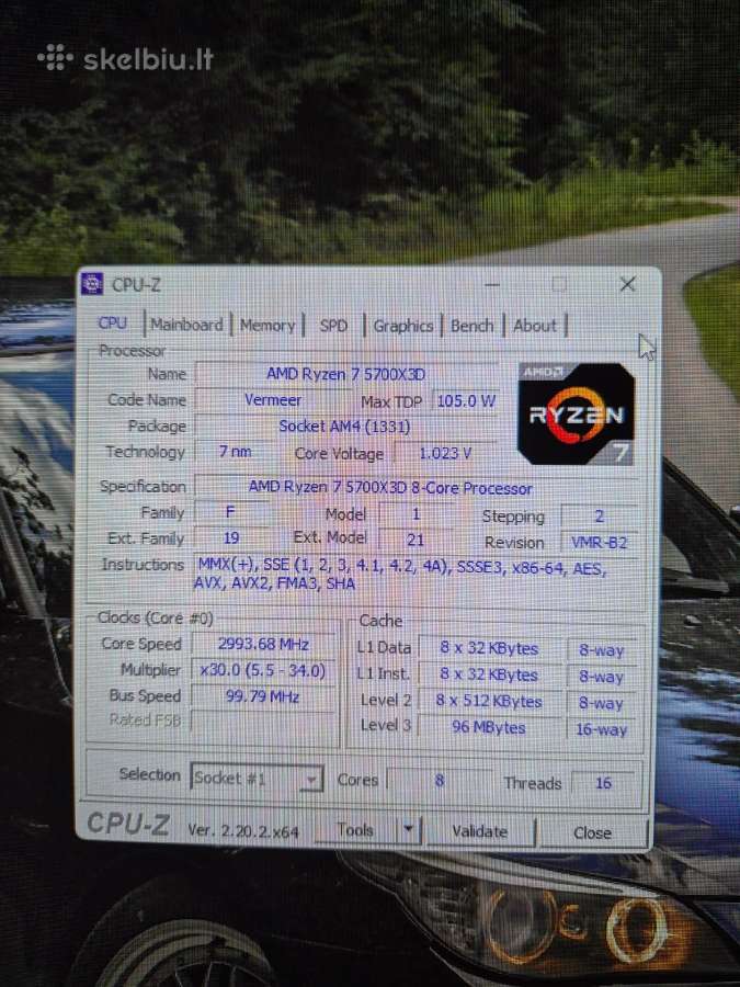 Pc Ryzen 7 5700x3d Rtx 4070 12gb 32gb - nuotraukos Nr. 9