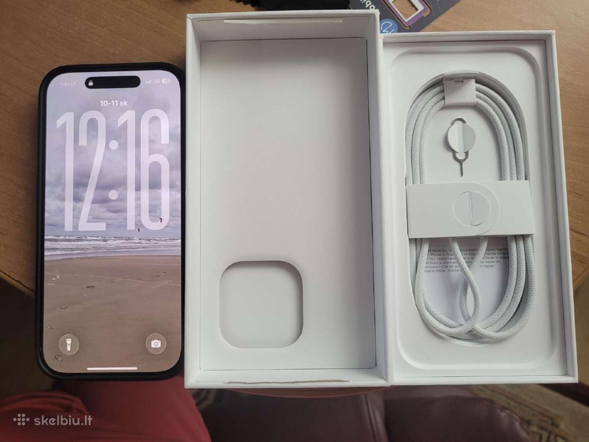 Parduodamas Apple iPhone 16 pro 128gb - nuotraukos Nr. 7